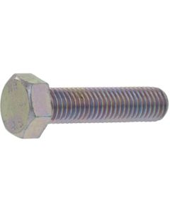 Trivalent zinc cr+3 color white Hexagon bolt(Full thread(NBI 12X20  กล่องละ 100 เส้น