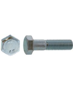 H.D Galvanizing Hexagon bolt(Half thread(HF 10X100  กล่องละ 80 เส้น
