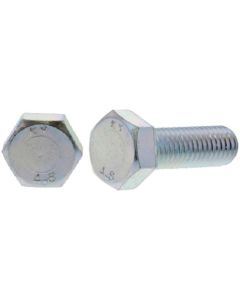 Trivalent zinc cr+3 colorwhite Hexagon bolt(Full thread(Kyouei 10X20  กล่องละ 200 เส้น