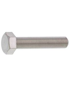 SUS Hexagon bolt(Full thread(Other Fine pitch thread 8X20  กล่องละ 200 เส้น