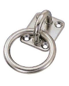 Stainless Steel Eye Plate w/ring 1อัน
