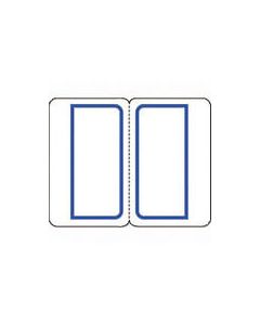ป้ายดัชนี กลาง น้ำเงิน 10P B053J-MB-10 (283721)