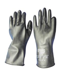 Solvent Resistant Gloves Butyl Middle Thick