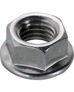Unichrome Hexagon Nut with Flange ชุดละ 16 อัน