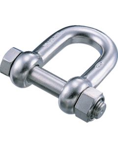 Stainless Steel Safety D-Shackle Loose Stopper Nut Type 1อัน