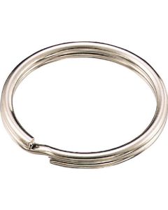 Double Round Ring. Nickel Plated ถุงละ 10อัน
