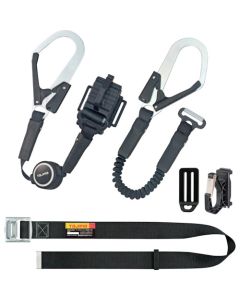 Body belt lanyard