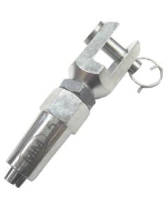 Stainless Steel Lock Terminal Fork 1อัน