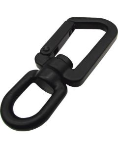 Stainless Steel Strong Swivel Hook Black Plated 1อัน