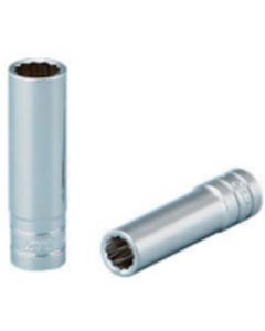 6.3sq. ลูกบล็อก 12 เหลี่ยม แบบยาว 9.0mm