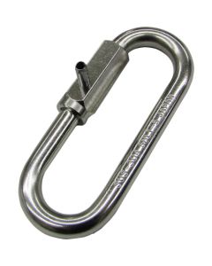 Stainless Steel Quick Link w/pinlock, and wide opening  ถุงละ 1 อัน