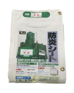 Fireprooted White Sheet