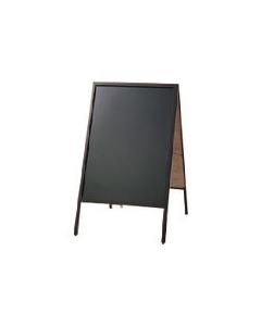 กระดานดำ A-type สีน้ำตาลเข้ม สำหรับปากกามาร์คเกอร์ B341J (381280)