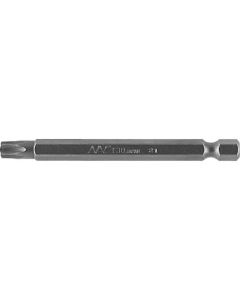 ดอกสว่านเครื่องมือไฟฟ้าชนิด Torx T เม็ดมีด 6.35xT40x75L