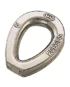 ปลอกนิ้วสแตนเลส ใช้เชือก เส้นผ่านศูนย์กลาง 8 mm