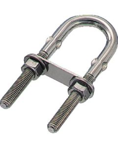 Stainless Steel U Bolt w/washer and nut regular type 1อัน