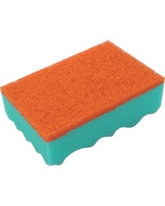 Soft Sponge Scourer Non Scratch Green 120อัน