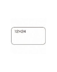 ป้ายขาวล้วน กาวติดแน่น 12 x 24 (360 ชิ้น x 5) B554J-5 (365735)