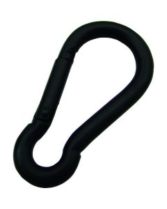 Stainless Steel Spring Hook Black Plated