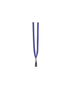 เชือกป้ายชื่อชนิดห่วงรีไซเคิล น้ำเงิน 10 B651J-BL (860206)