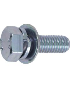 Hexagon Head Screw with Captive Washer (steel)