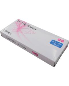 Disposable poly Gloves 60 กล่อง กล่องละ 100 แผ่น