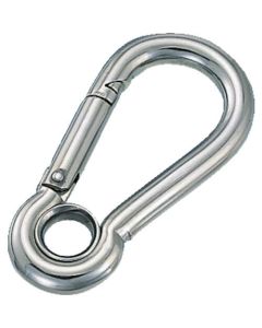 Stainless Steel Spring Hook w/grommet 1อัน