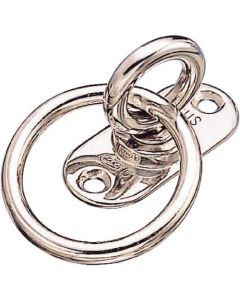 Stainless Steel Revolving Pad Eye w/ring 1อัน