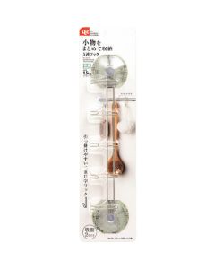 STAINLESS IN-LINE 5 HOOK (SUCTION) 6อัน