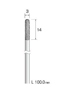 Long Shaft Carbide Cutter 1เส้น