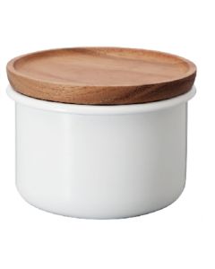 Buona Enamel Tea and Coffe Canister 100