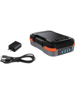 แบตเตอรี่แบบชาร์จไฟได้ของ Gopak (พร้อมอะแดปเตอร์ AC และสาย USB)