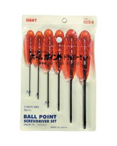 Hexagon Driver Ball Point Vinyl Pouch Pack Set 1ชุด