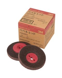 Scotch Bright Bevel Red #320 เทียบเท่ากับเครื่องมือไฟฟ้า
