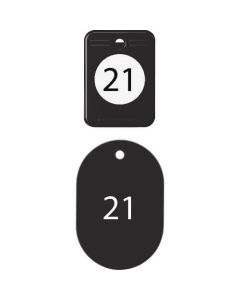 Cloakroom Number Ticket กล่องละ 20ชุด