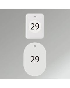 Cloakroom Number Ticket กล่องละ 20ชุด