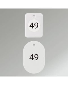 Cloakroom Number Ticket กล่องละ 20ชุด