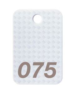 Styrene Number Ticket กล่องละ 25แผ่น