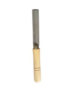 Feather Edge File 100mm with Wooden Handle 1เส้น