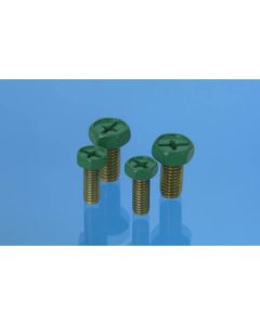 Green Colored Bolt for Ground Terminal 'Green bolt' 100เส้น