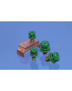 Green Colored Bolt for Ground Terminal 'Green bolt' 100เส้น
