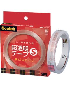 สก๊อตช์ เทปใสพิเศษ S 15มม. x 35ม. บรรจุกล่อง