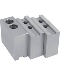 ขากรรไกรเหล็กอ่อนฟันปลา 1.5 x 60° สำหรับหัวจับ SMW