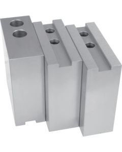 ขากรรไกรเหล็กอ่อนฟันปลา 1.5 x 60° สำหรับหัวจับ SMW