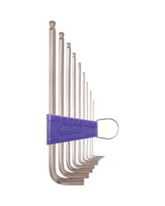 Hexagon Wrench Ball Point Extra Long Length Set 1ชุด