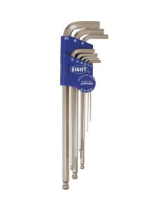 Hexagon Wrench Ball Point Extra Long Length Set 1ชุด