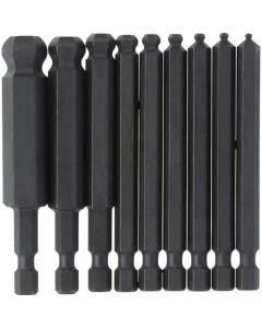 Ball End Power Bit ชุดละ 9เส้น