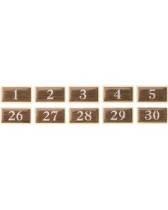 Table Number Sign 1แผ่น