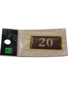 Table Number Sign 1แผ่น