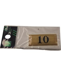 Table Number Sign 1แผ่น